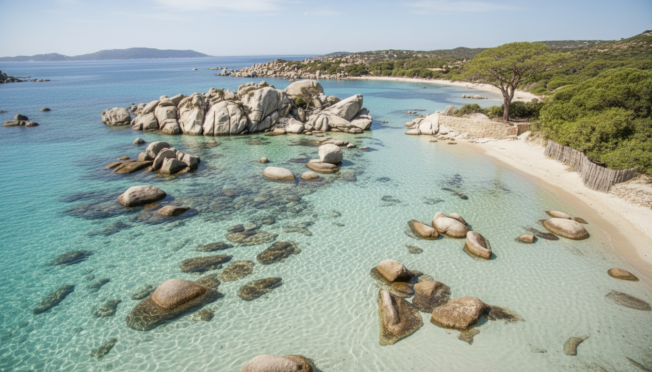 Plage de Palombaggia, Frankreich (Korsika)