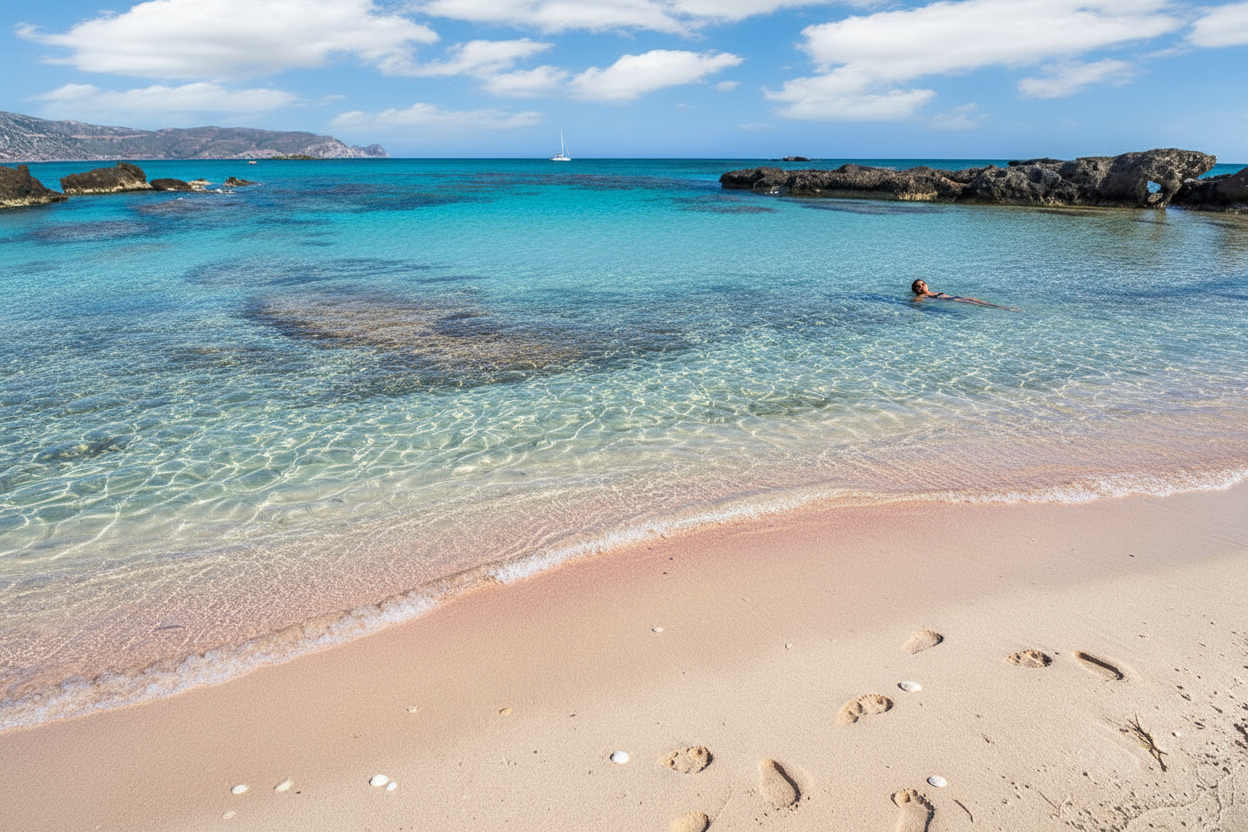 Elafonissi Beach, Griechenland (Kreta)