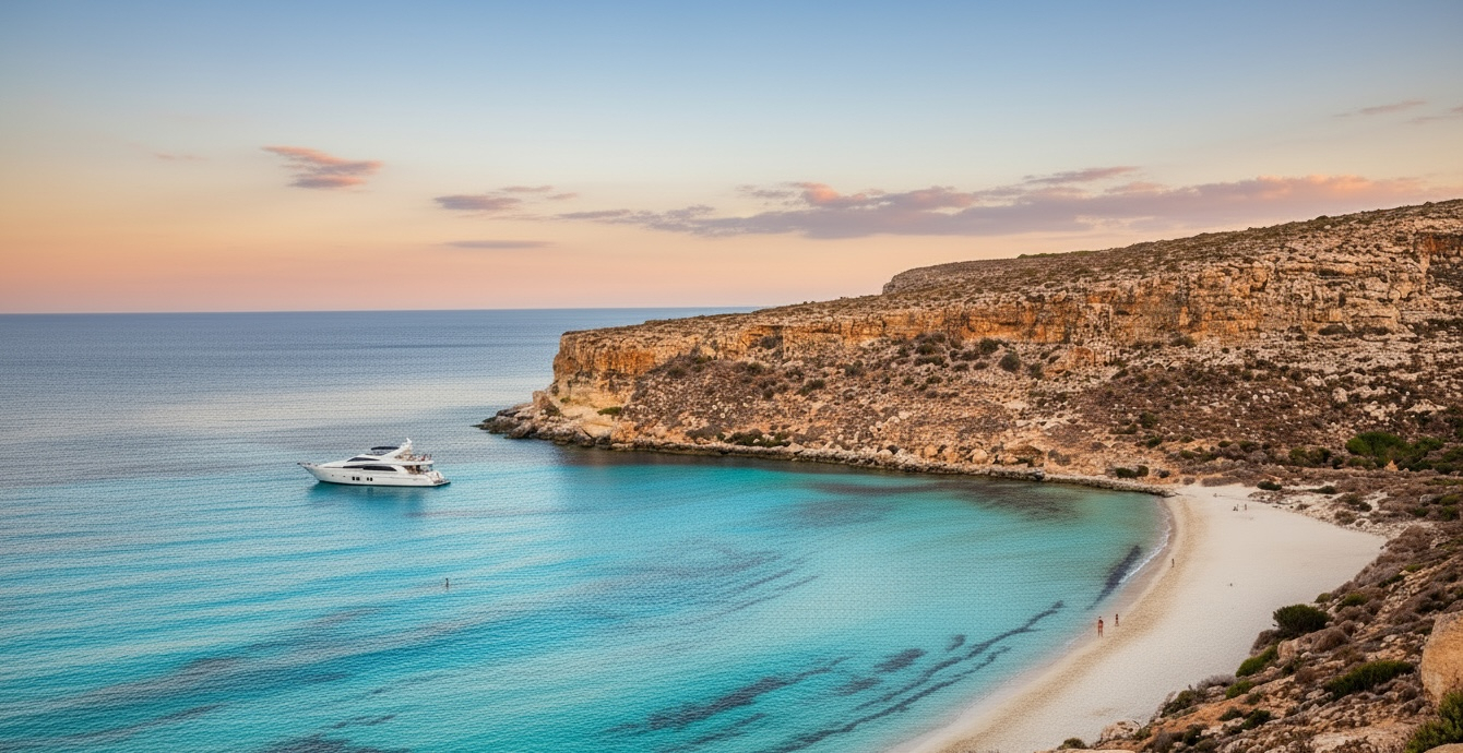 Spiaggia dei Conigli, Italien (Lampedusa)